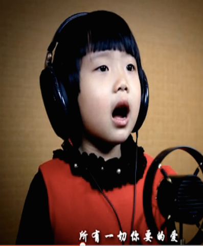 5岁萌娃唱《一千年以后》